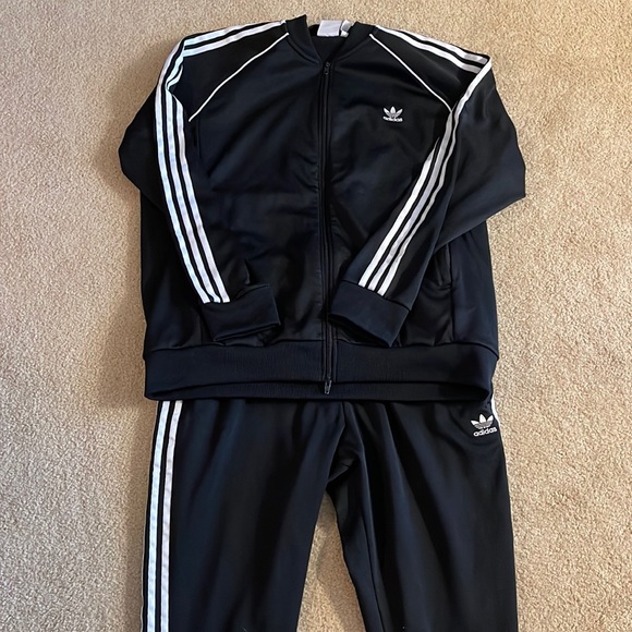 adidas | Pants | Adidas Superstar Black 
